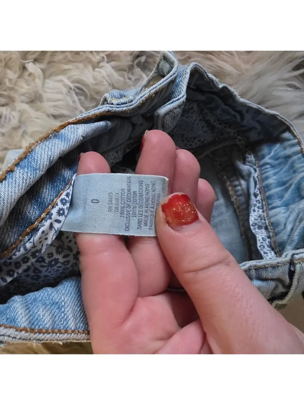 American Eagle Outfitters Jean Shorts Light Wash